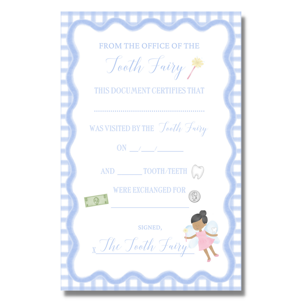 Tooth Fairy Letterhead Free Google Docs Template 