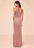 Shayna Half Sleeves A-Line/Princess Natural Waist Floor Length Bridesmaid Dresses