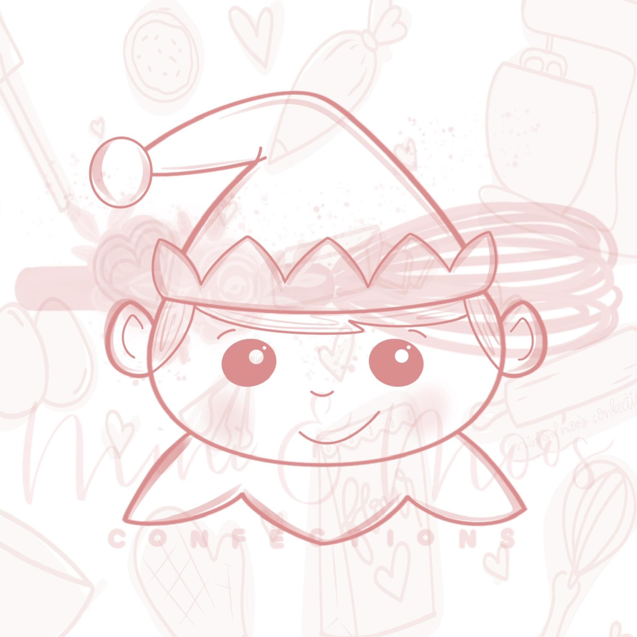 STL File-Elf Boy Cookie Cutter