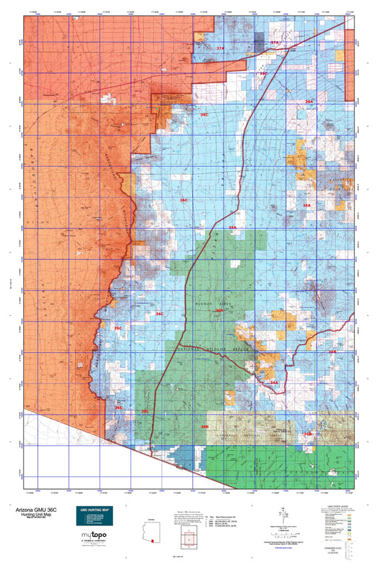 Arizona Unit 36A – Game Planner Maps