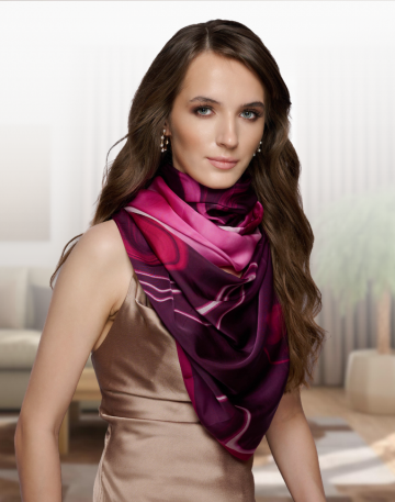 Waraq Marble Pink Scarf.png