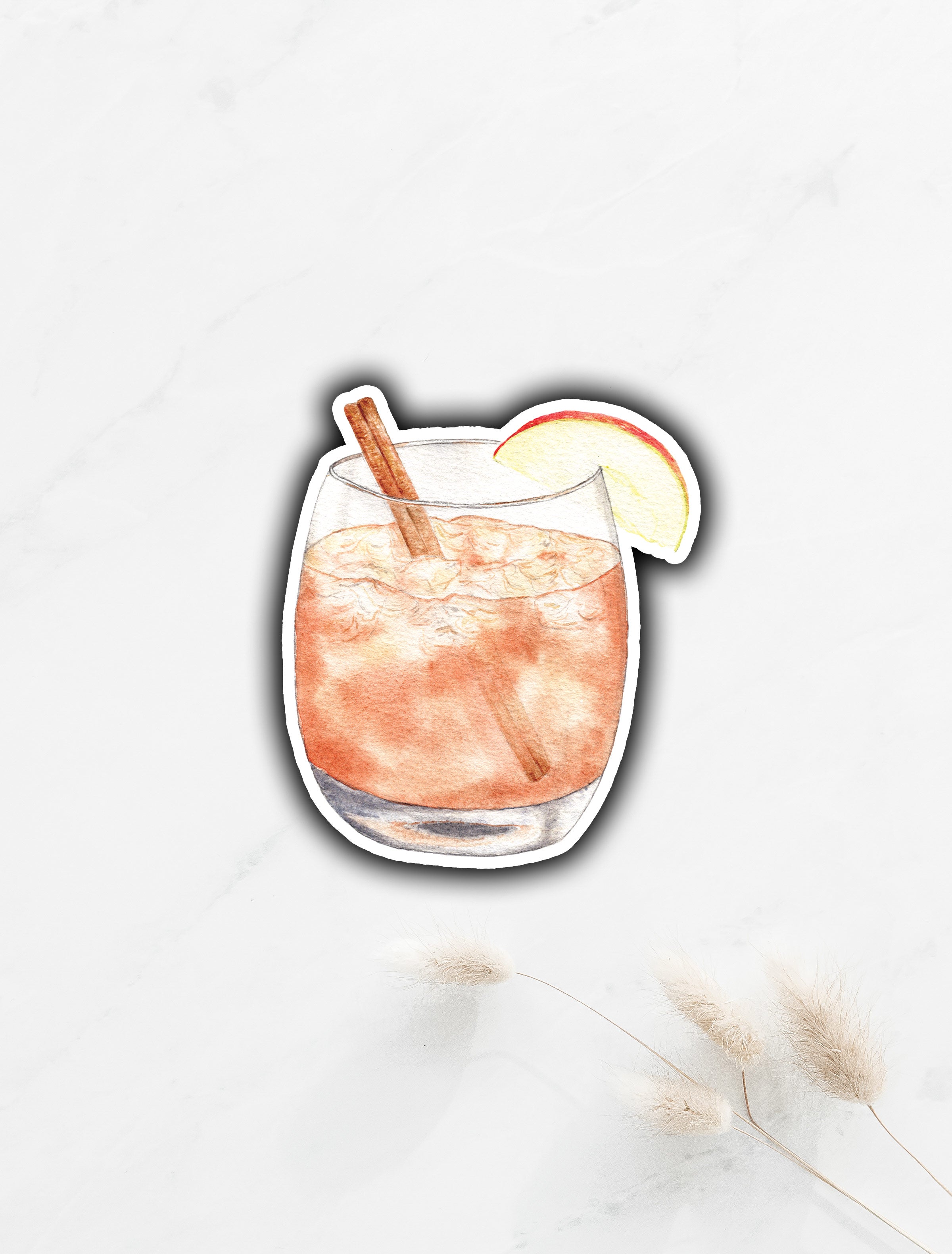 Apple Cider Bourbon Sticker 3"x2.5"