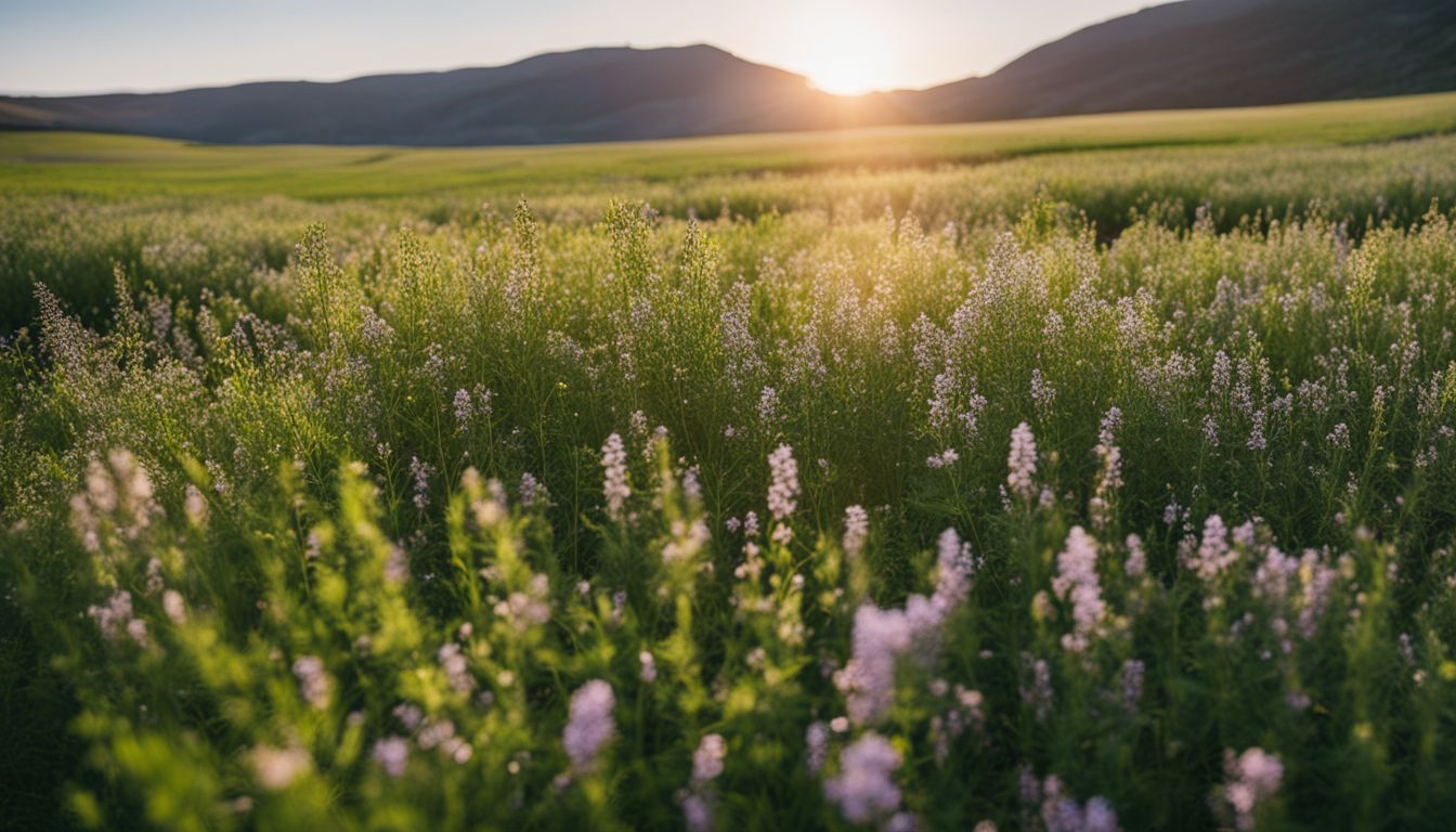 field of alfalfa
