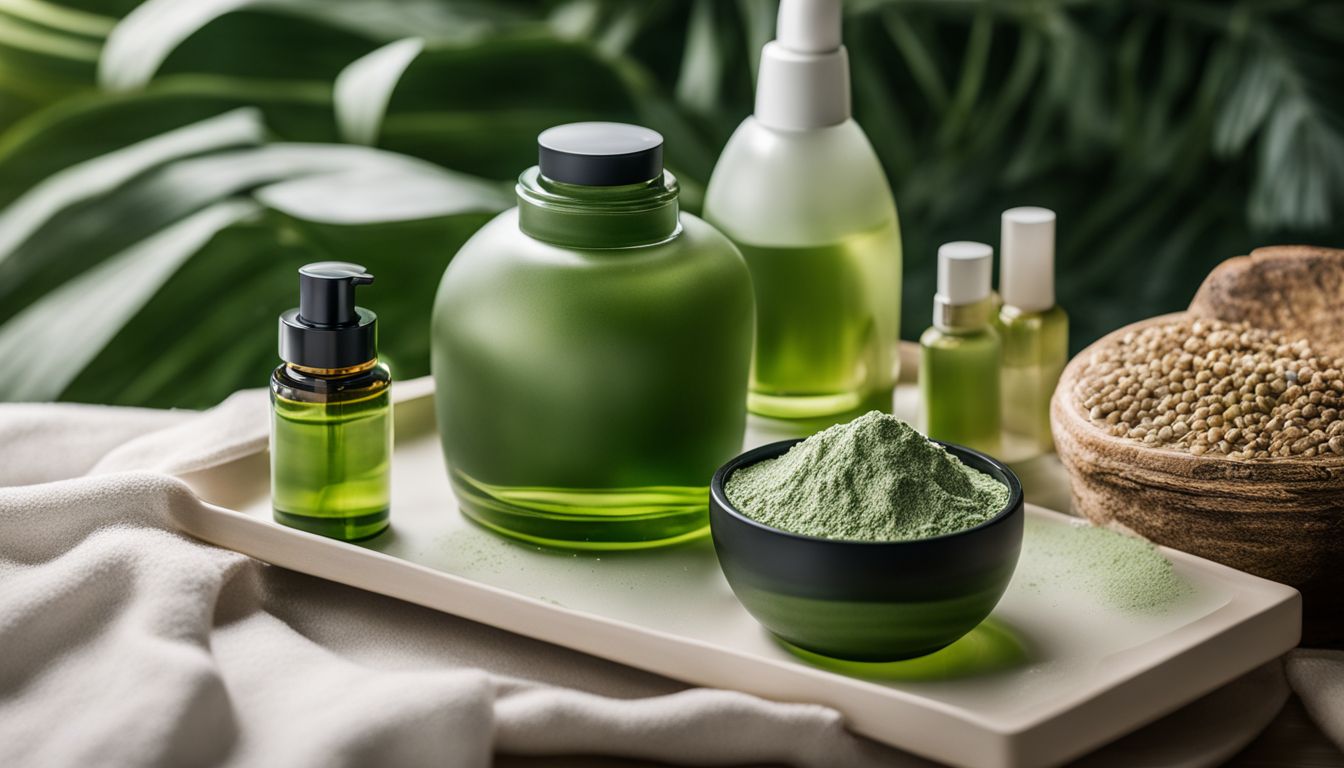 skincare oils with chlorophyll