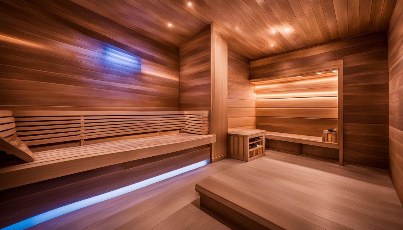 traditional dry sauna