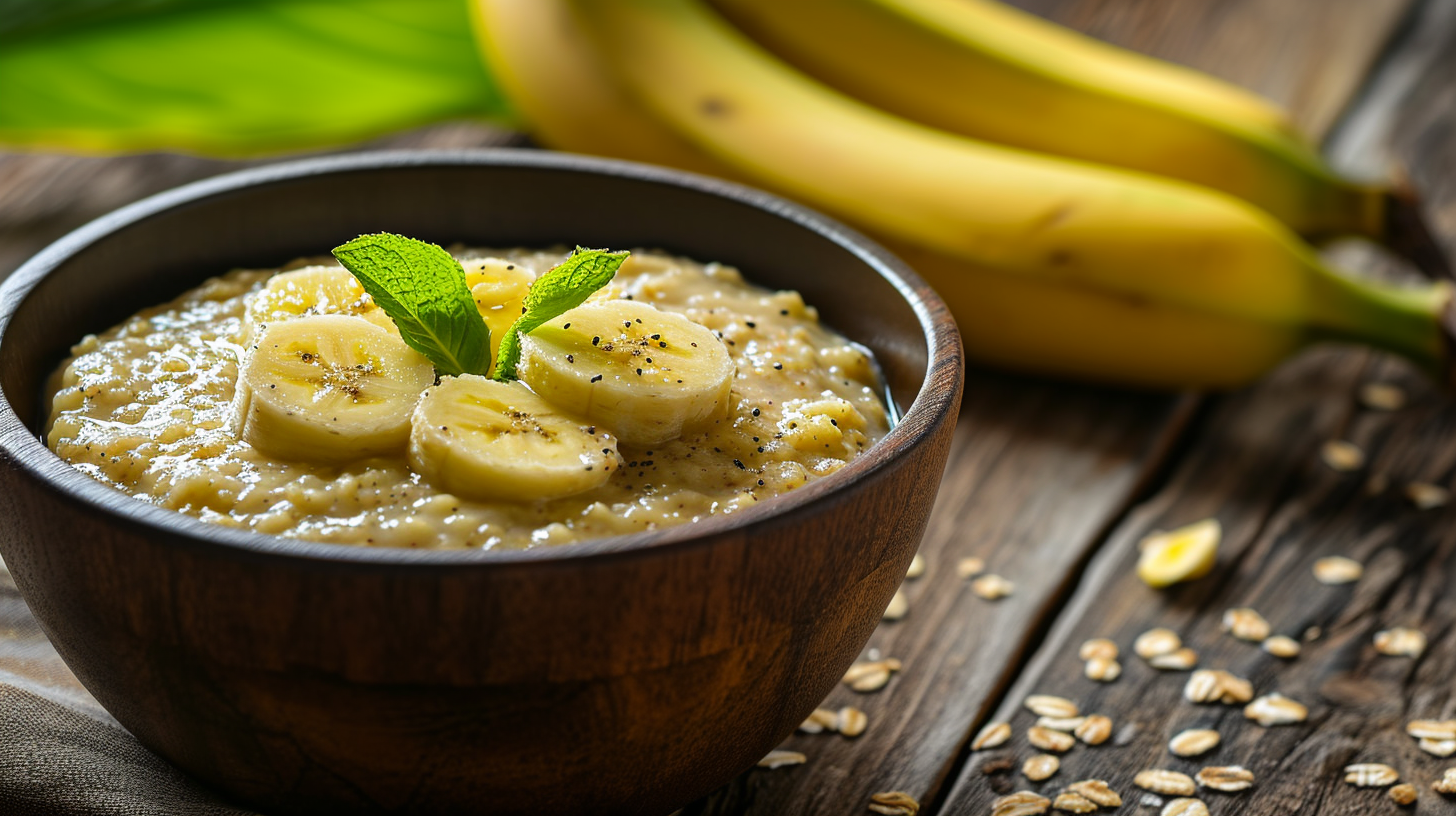 oatmeal with banana