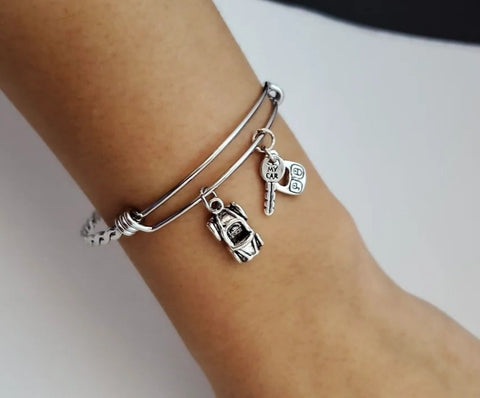 Car Part Charm Bracelet #3 - Driver's Bracelet