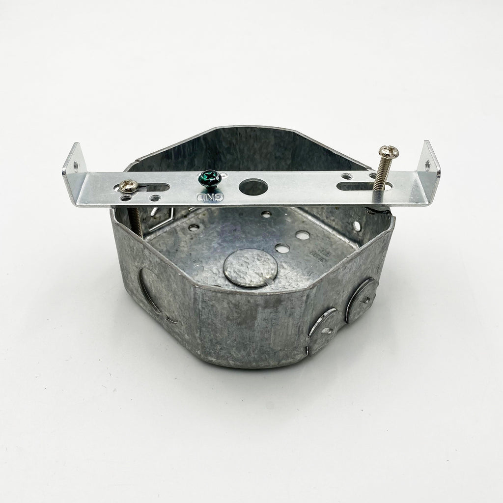 125mm bracket on 4inch J-box