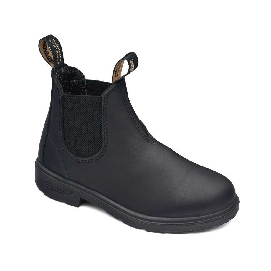 Blundstone Unisex 610 Elastic Side Soft Toe Leather Boot Black