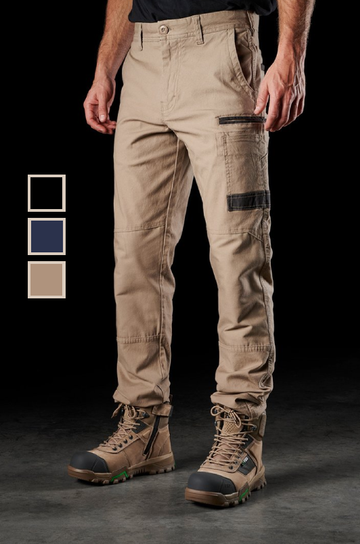 FXD Mens WP-1 Cargo Original Work Pants Durable Safety Cotton Canvas Pant  WP1