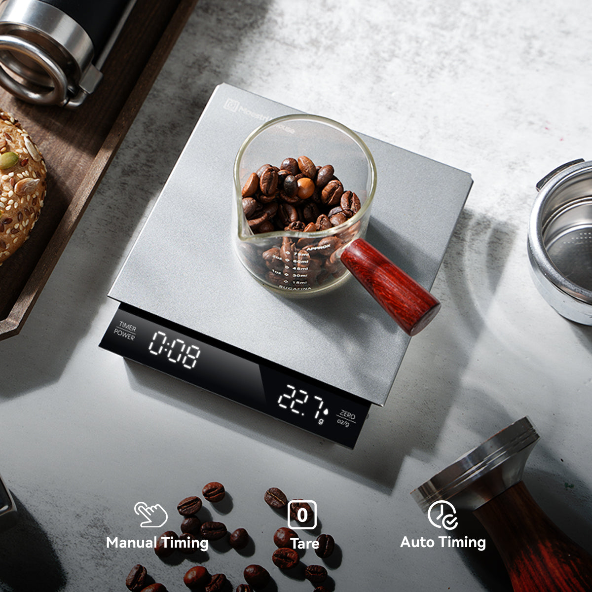 Stainless Steel Coffee Scale – Maestri House