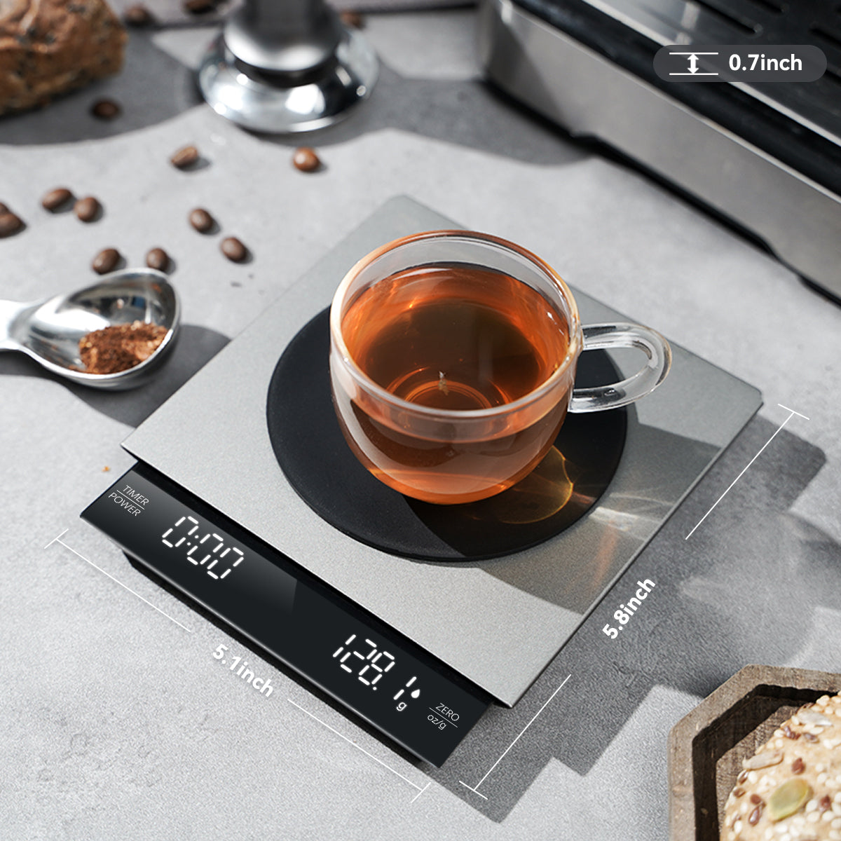 Stainless Steel Coffee Scale – ProtoArc