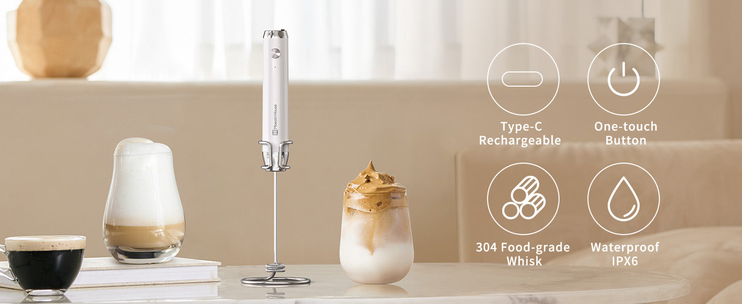 Handheld Power Frother and Stand – Momsanity