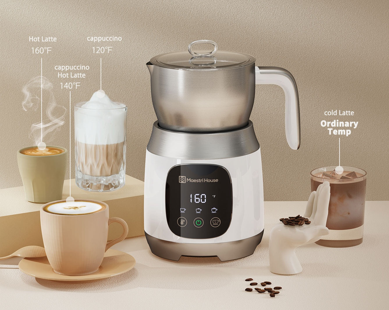 Integrated Milk Frother(Lite) – Maestri House