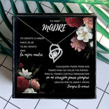 Mother Daughter Necklace Women