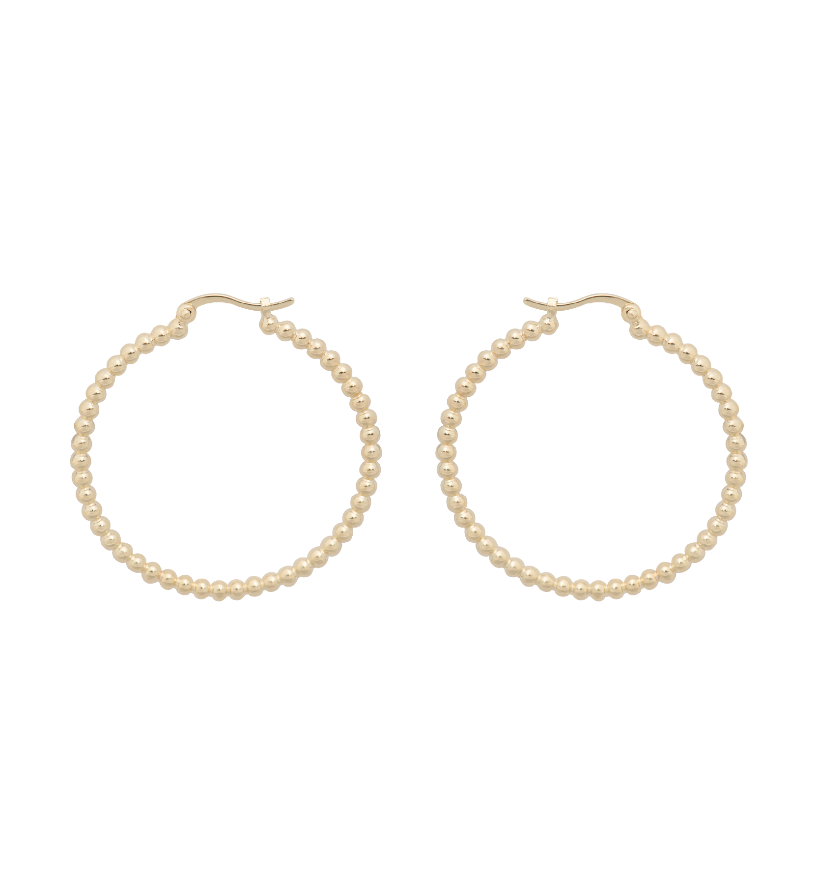 Solstice Big Hoop Earrings Gold Plated | Jewellery | Anna + Nina
