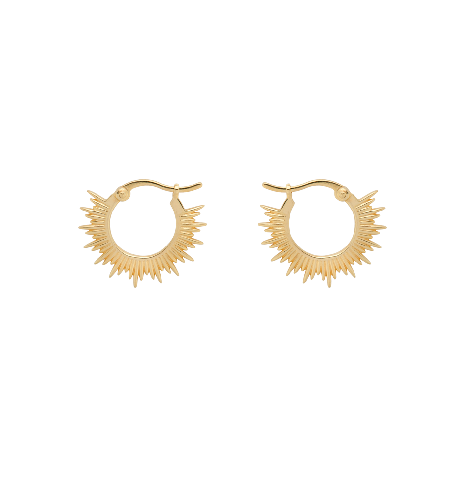 Rising Sun Ring Earrings Silver | Jewellery | Anna + Nina