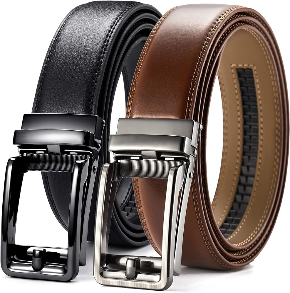 Billede af Click belt, sort eller brun - Sort / 28" til 38"