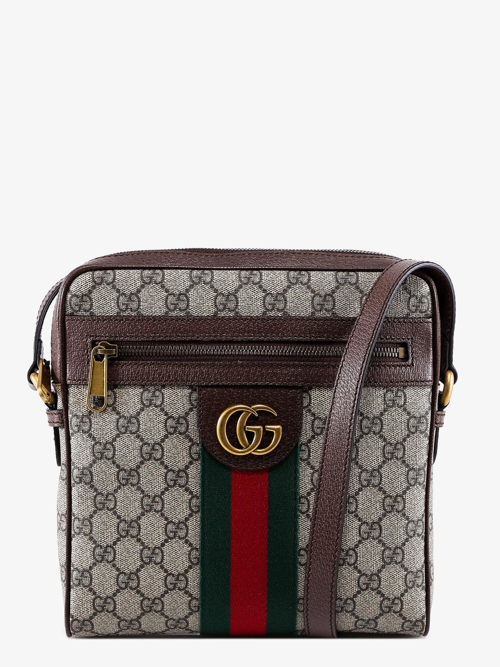 Gucci Man Ophidia Man Brown Shoulder Bags