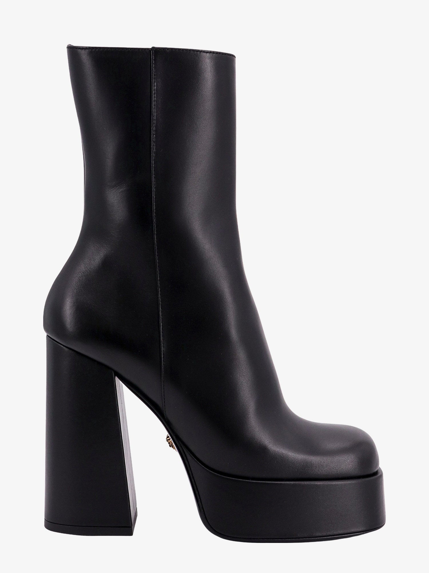 Shop Versace Woman Ankle Boots Woman Black Boots