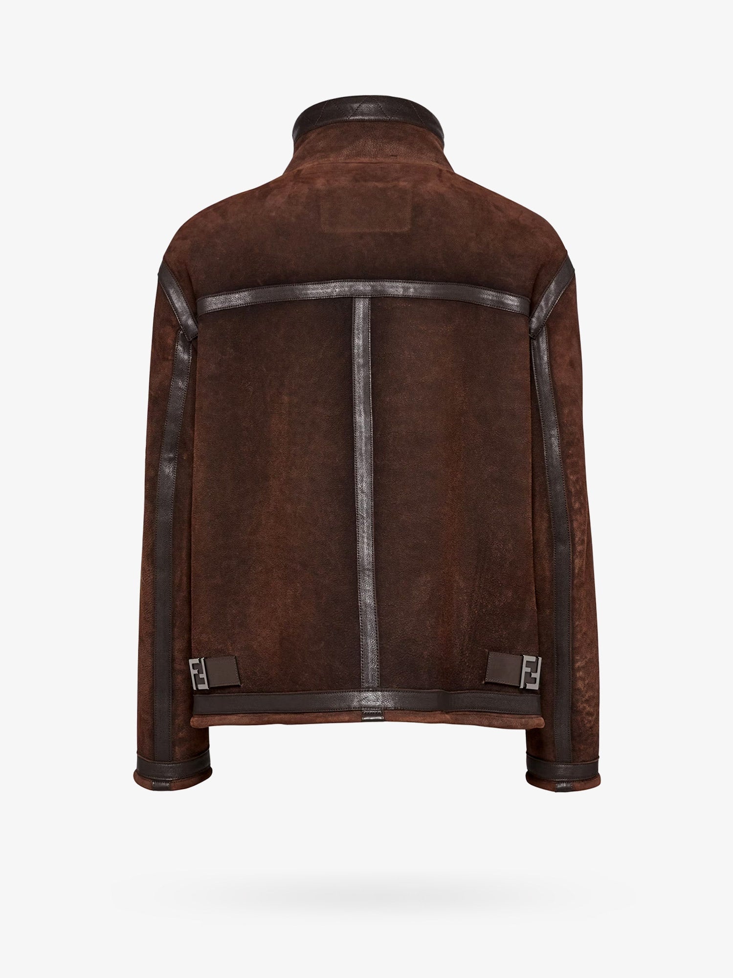 Shop Fendi Man Jacket Man Brown Jackets