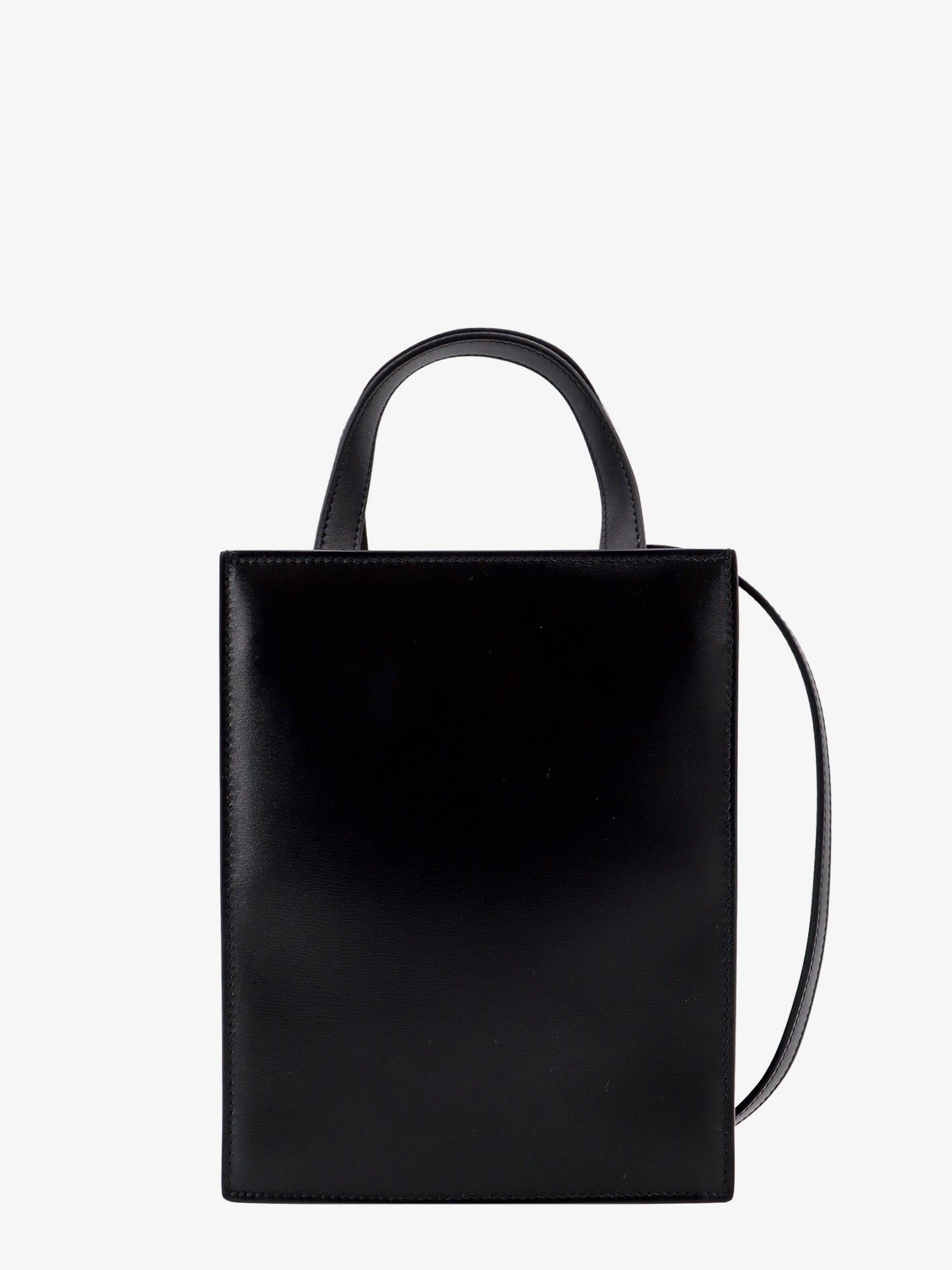 Shop Ferragamo Woman Mini Tote Bag Woman Black Handbags