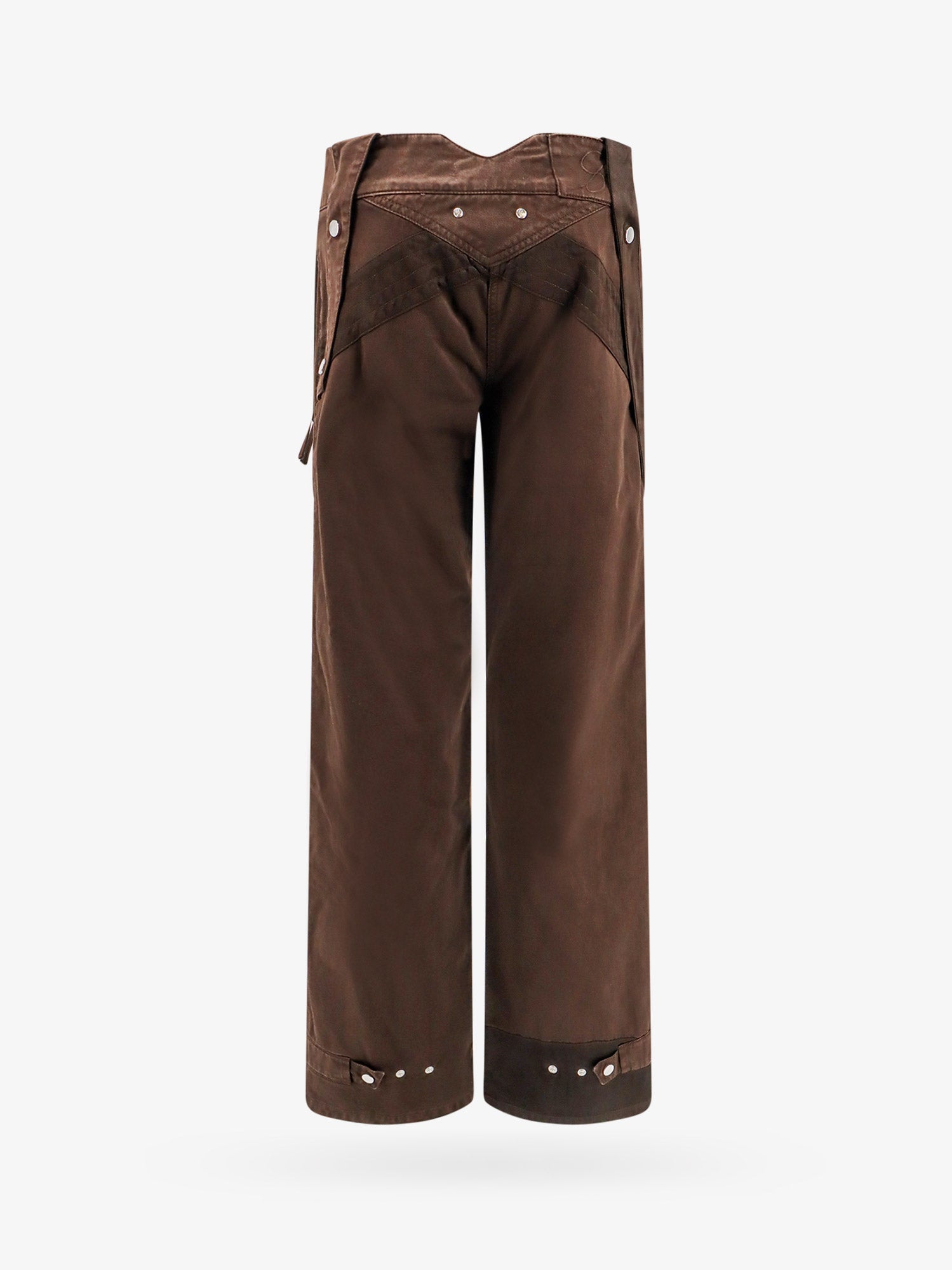Shop Blumarine Woman Trouser Woman Brown Pants