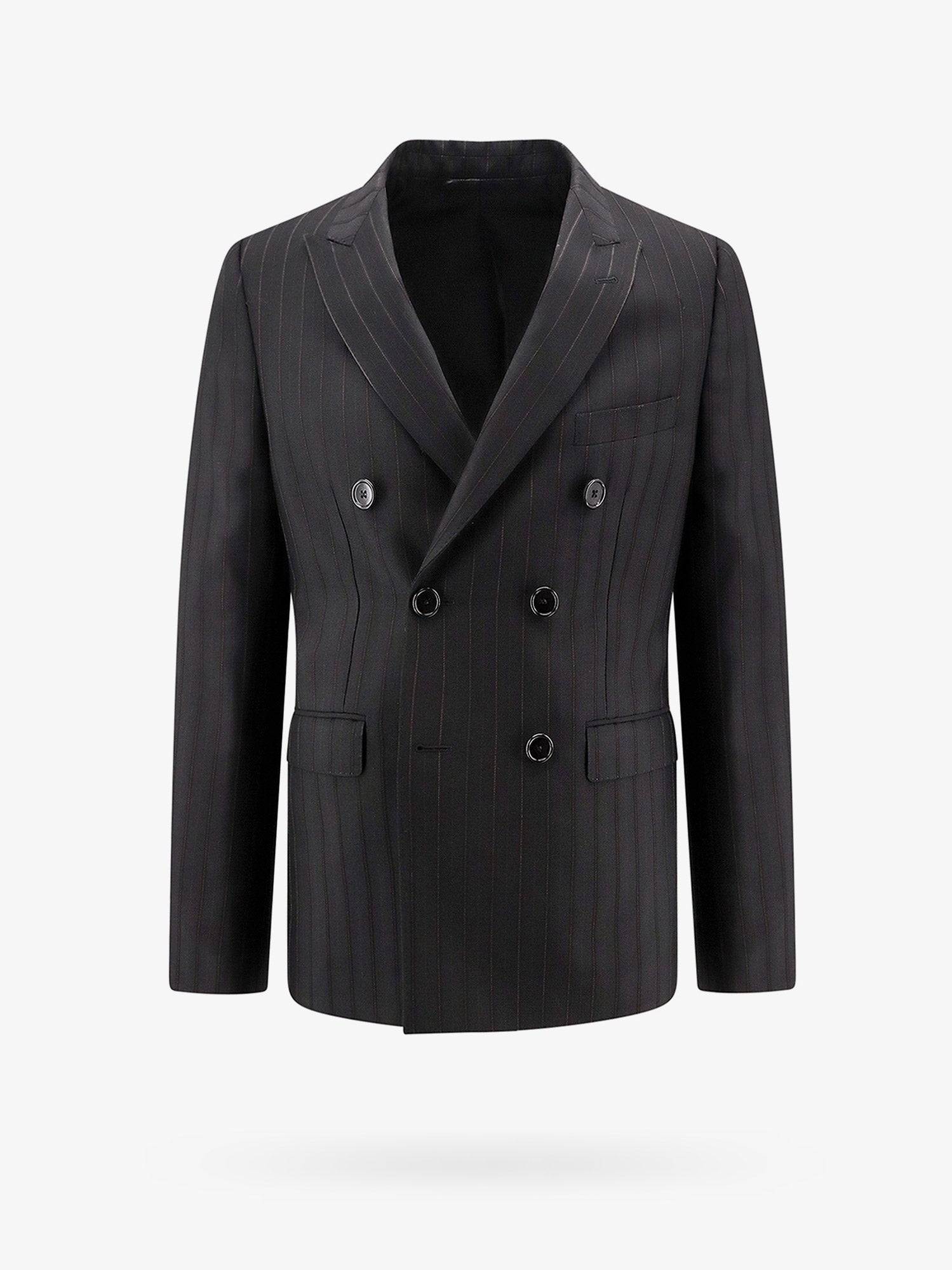 Shop Celine Man Blazer Man Black Blazers E Vests