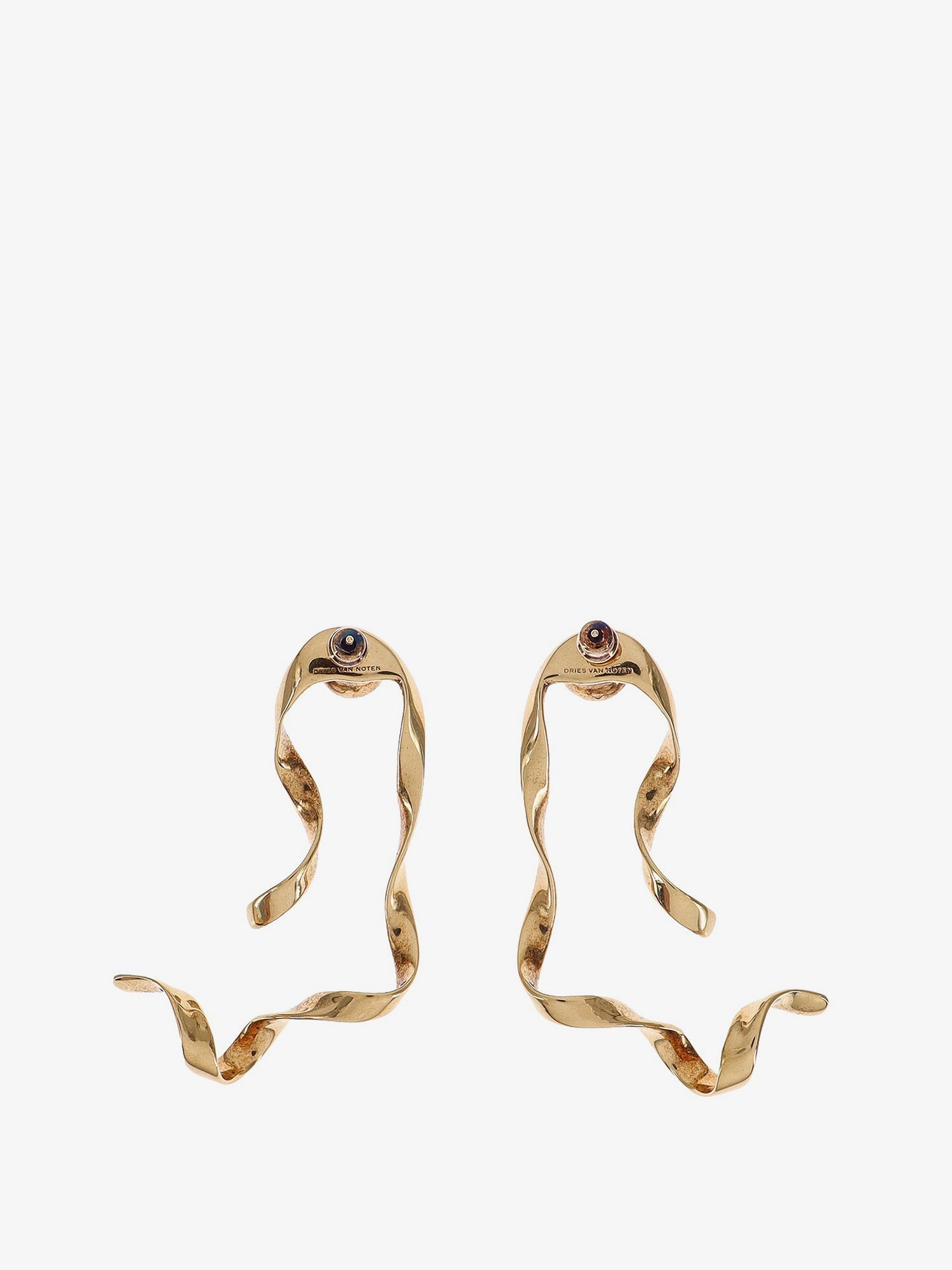 Shop Dries Van Noten Woman Earrings Woman Gold Earrings