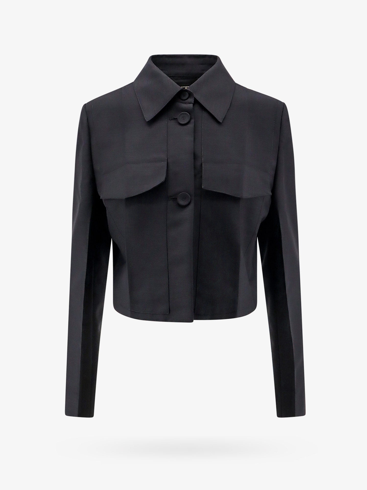 Shop Fendi Woman Shirt Woman Black Shirts