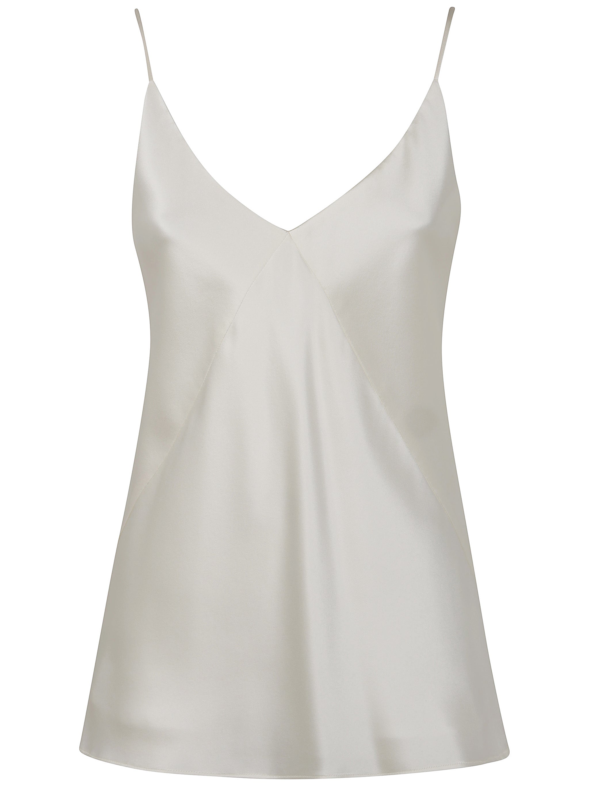 Max Mara Leisure Lucca Silk-blend Tank Top In White