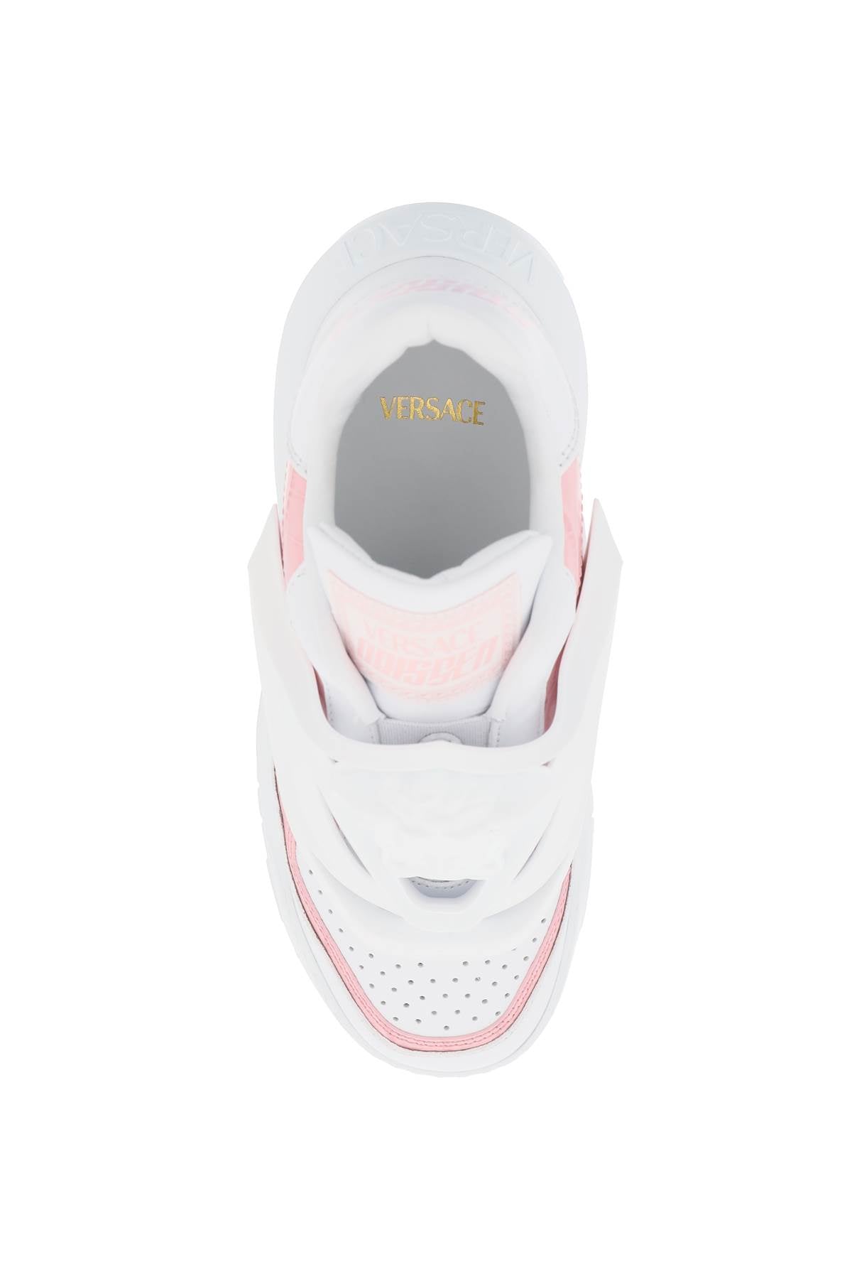 Shop Versace Odissea Sneakers Women In Multicolor