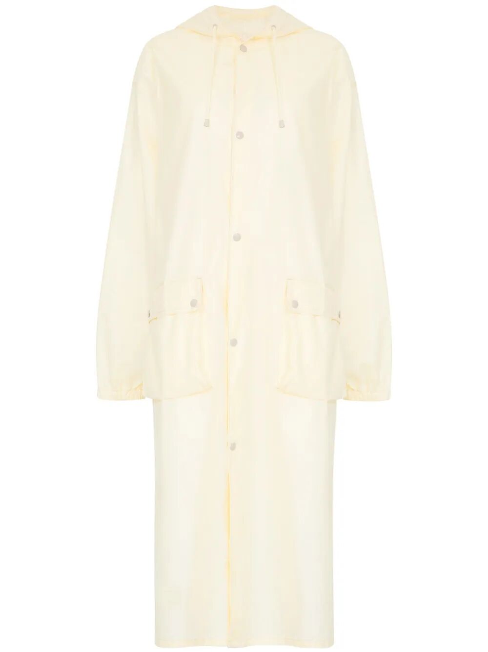 Maison Margiela Maison Martin Margiela Women Rubberized Cotton Caban Coat In Multicolor