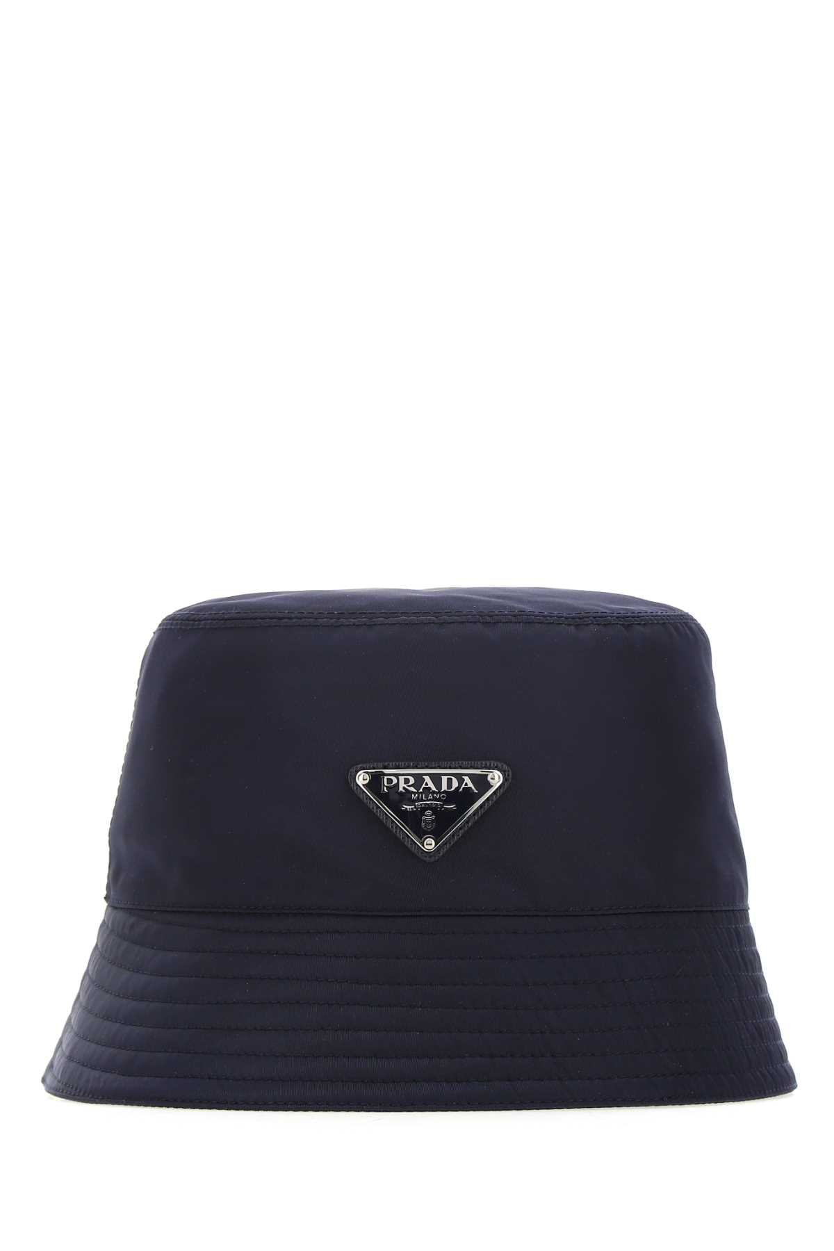 Prada Men Midnight Blue Re-nylon Hat