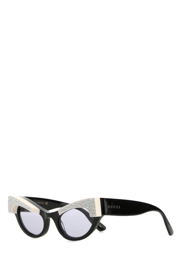 Gucci Woman Black Acetate Sunglasses