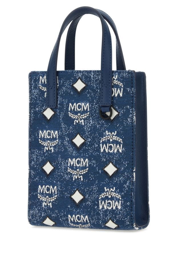 MCM Aren Visetos Mini Tote Bag (Shoulder bags,Cross Body Bags)