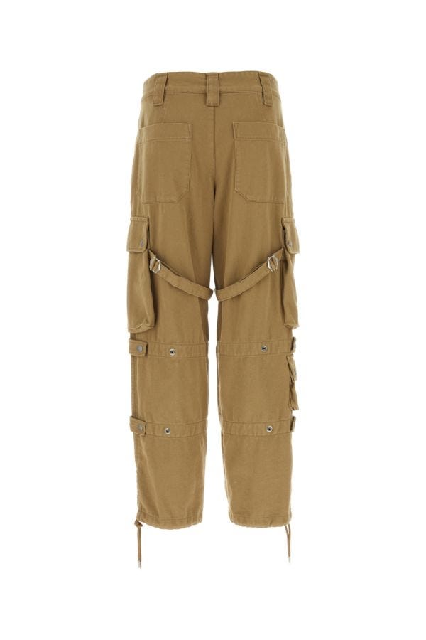 Shop Isabel Marant Woman Brown Cotton Eusebio Cargo Pant