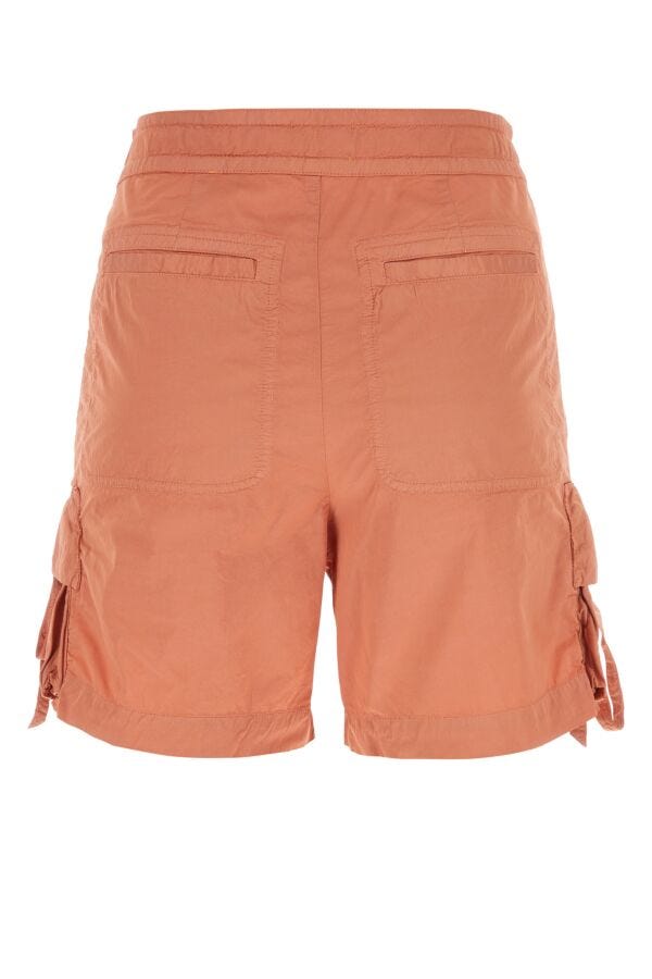 Shop Isabel Marant Woman Peach Viscose Blend Nala Shorts In Orange