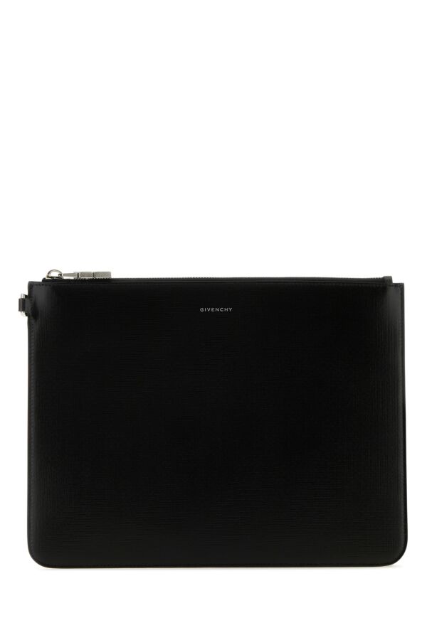 Shop Givenchy Man Clutch In Black