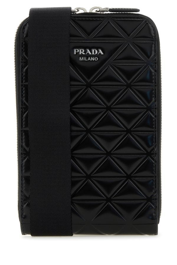 Prada Phone Case in Black for Men