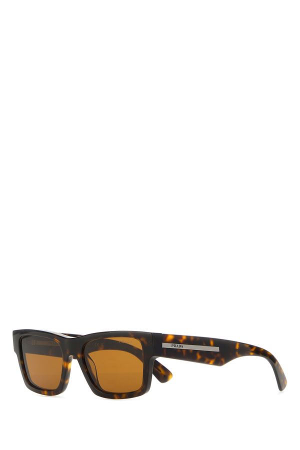 Prada Man Multicolor Acetate Sunglasses In Animal Print