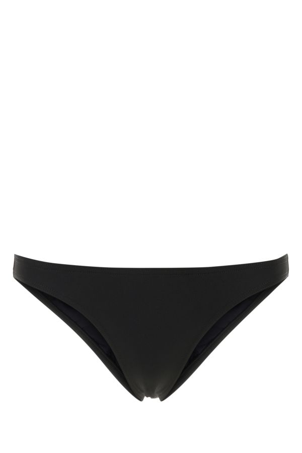 Prada Woman Black Stretch Re-nylon Bikini Bottom