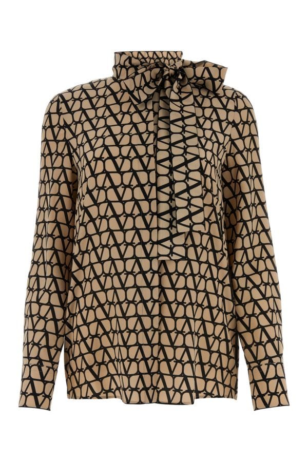 Valentino Garavani Woman Toile Iconographe Blouse In Multi