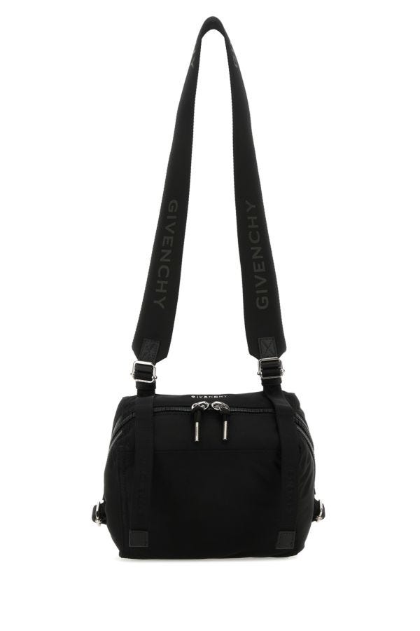 Shop Givenchy Man Pandora Bag S In Black