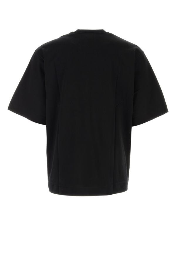 Shop Givenchy Man Black Cotton T-shirt