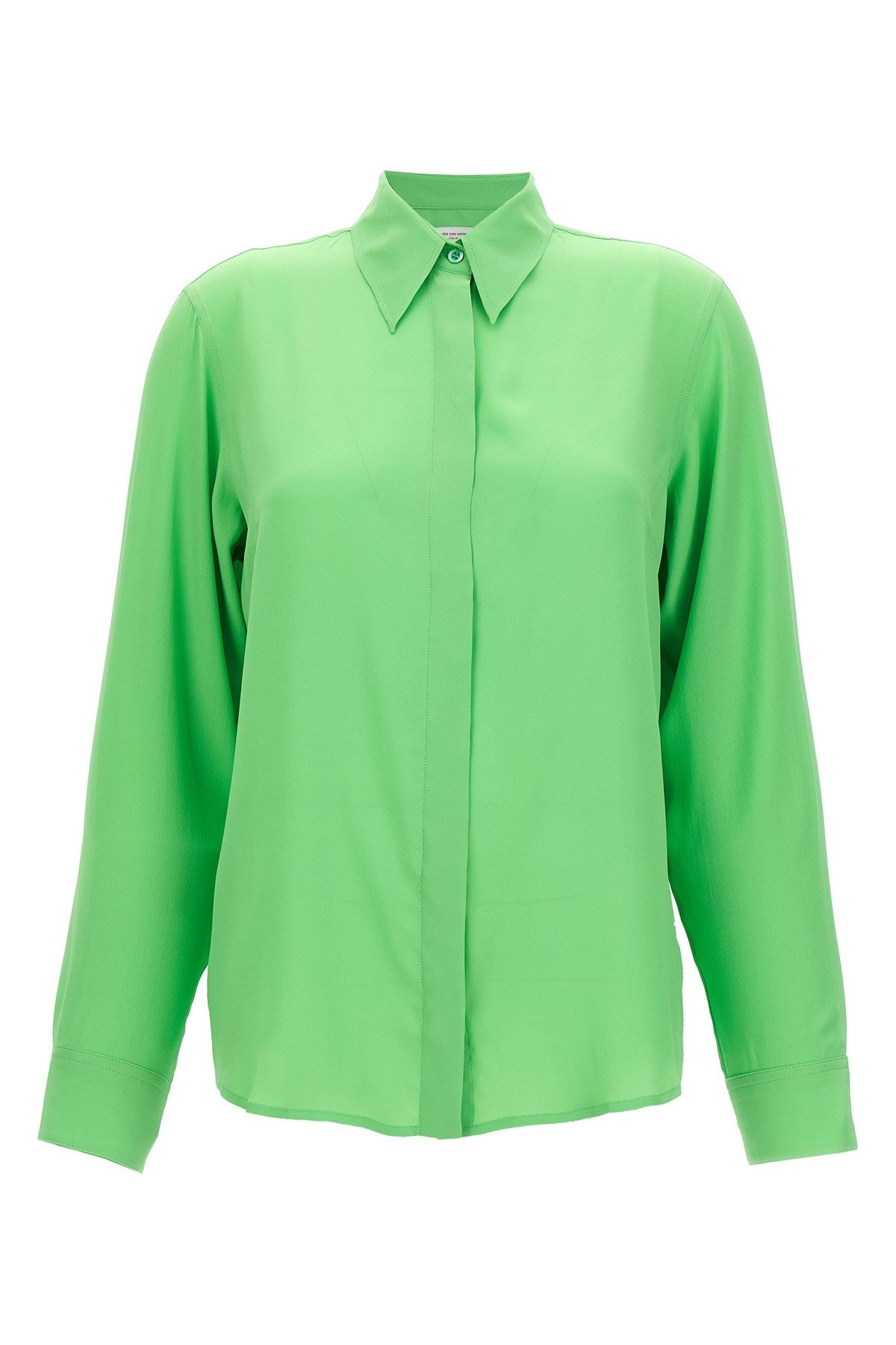 Dries Van Noten Women 'chowy' Shirt In Green