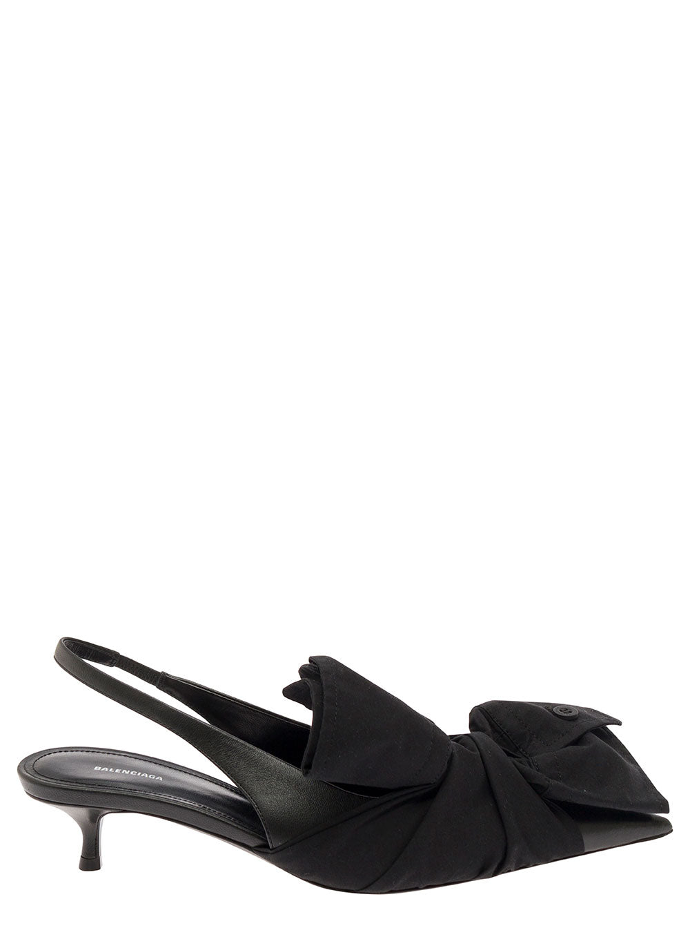 Balenciaga Knife Chemise Pumps Black In Multi