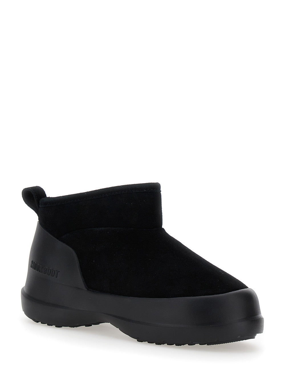 Moon Boot Women Luna Low Suede Snow Boots In Black