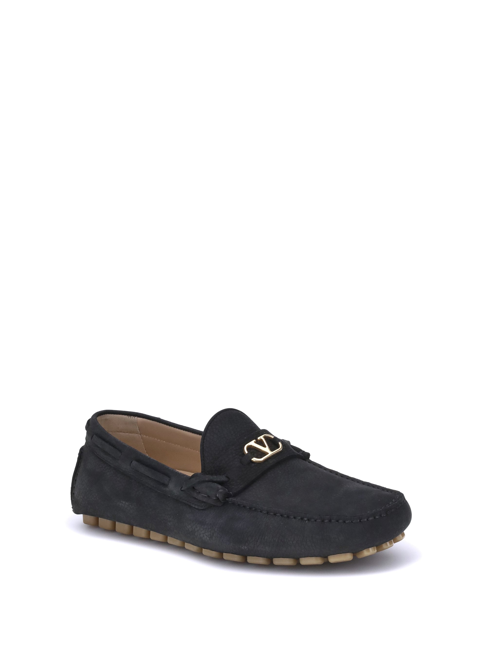 Valentino Garavani Men Fastaway Driver Loafers