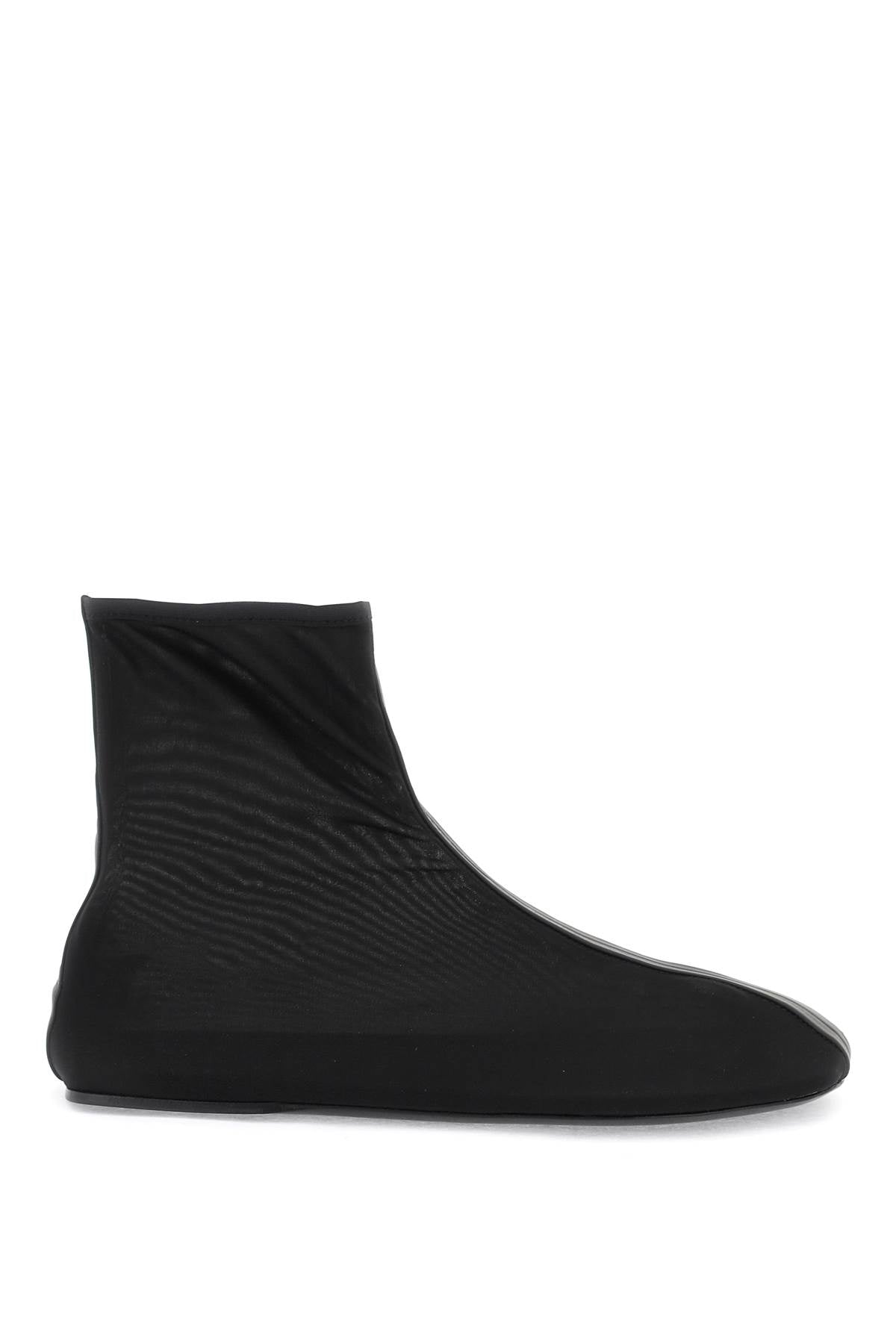 Shop Christopher Esber Benson Technical Jersey Ankle Boots Women In Black